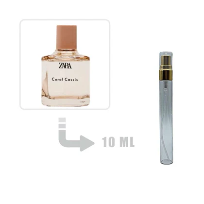 دکانت عطر ادکلن زارا کورال کاسیس زنانه 10 میل اصلی Zara Coral Cassis for Woman 10ml