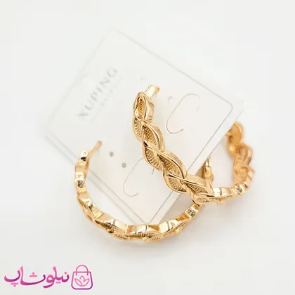 گوشواره حلقه‌ای بزرگ ژوپینگ