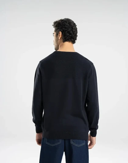 یقه گرد سرشانه ژاکارد