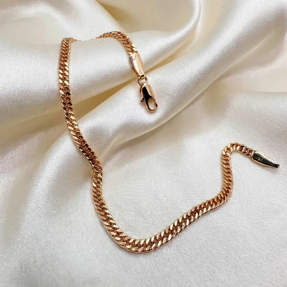 دستبند ژوپینگ طرح کارتیه ظریف (کوبان) رنگ ثابت