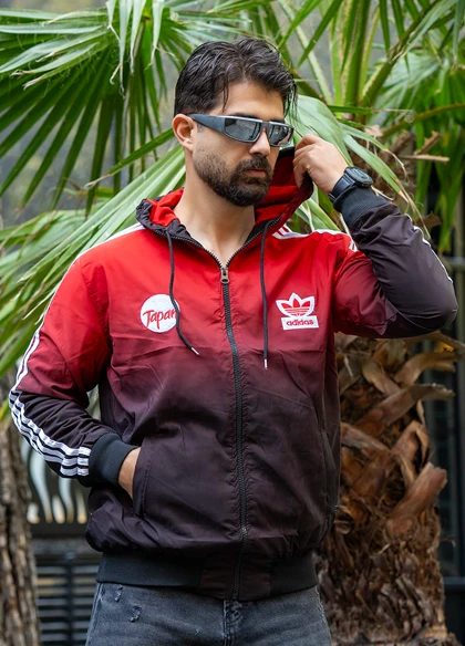 کاپشن آدیداس مردانه قرمز مدل Savino ویژه