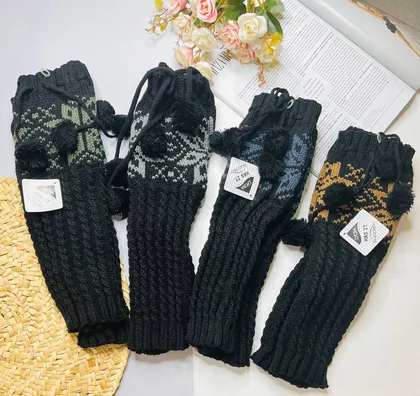 ساق پا زنانه بافتنی برند وارداتی