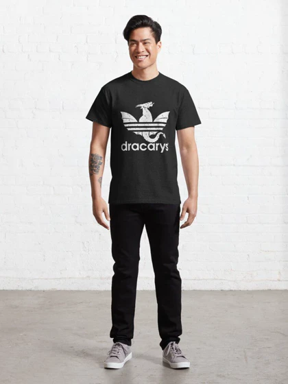 تیشرت house of the dragon طرح Dracarys Fitted For Fans Classic T-Shirt کد 195653