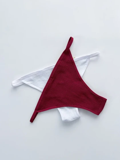 شورت کبریتی تانگ سگک دار