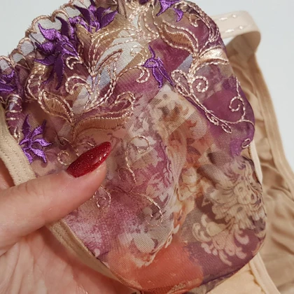 ست شورت وسوتین برندکارنا رزفنردار کد 5005-3 کرم