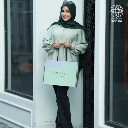 شومیز پاستیلی سبز