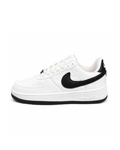 کفش کتانی مردانه مدل نایک ایرفورس سفید مشکی Nike air force