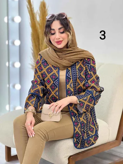 مانتو طرح سنتی آذر