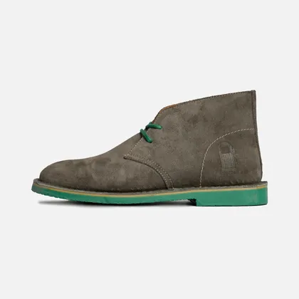 سافاری تنباکو سبز جیر دور سبز - Safari Veldskoen C Design Tobacco Leaves/Green S Green Line