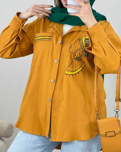 مانتو گلدوزی چهره (41)کد3292