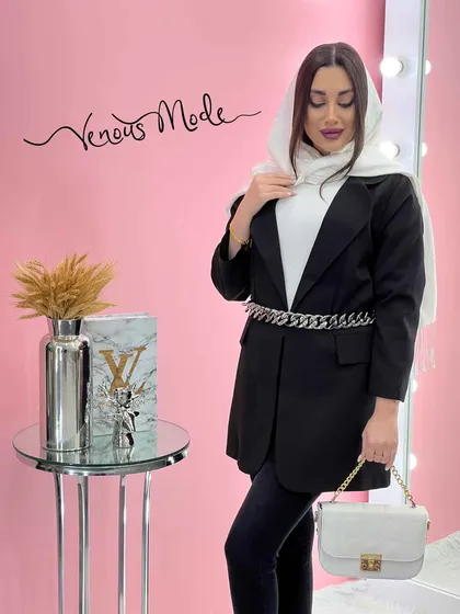کت دویقه کمربند زنجیری