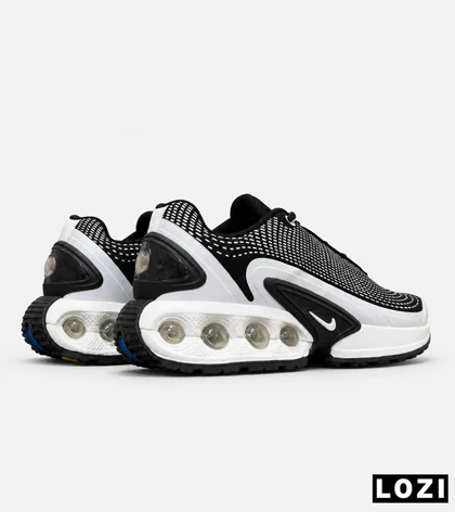 کتانی نایک Air Max DN Ultra مشکی سفید مدل 9705 مردانه و زنانه