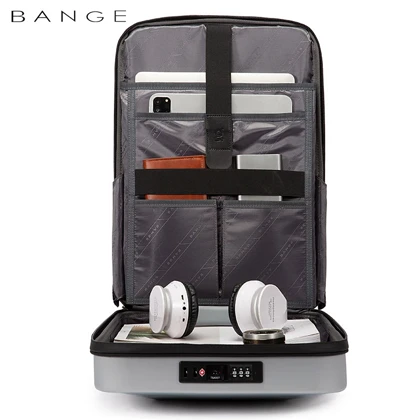 کیف کوله پشتی لپ تاپ 15.6 اینچ ضد سرقت اورجینال بنج BANGE 7682