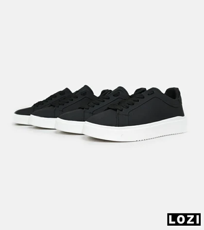 کتانی مردانه مشکی PULL & BEAR