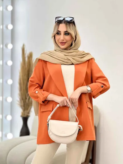 مانتو دو جیب آستین پاگن
