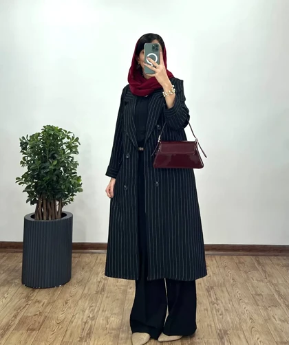 مانتو بلند دیپلمات لعیا(ایراد دار)