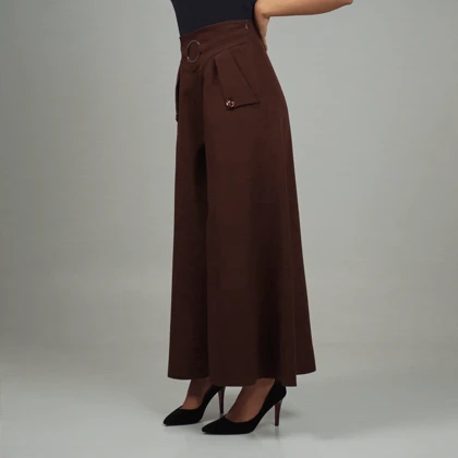 دامن شلواری کمر حلقه