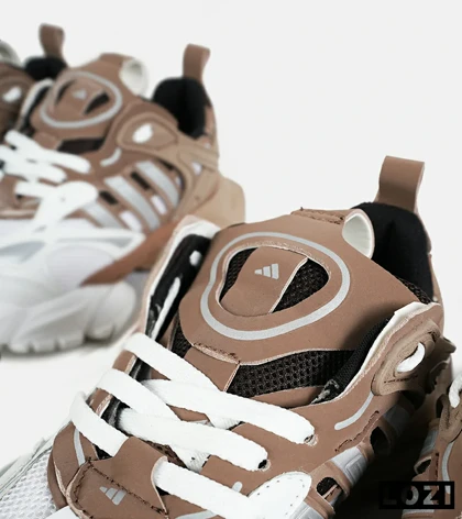 کفش کتانی مردانه و زنانه قهوه ای سفید ADIDAS performance x9000l4