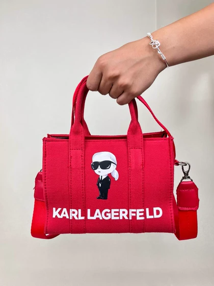 کیف زنانه دستی پاسپورتی کارل KARLLAGERFELD کد 1637
