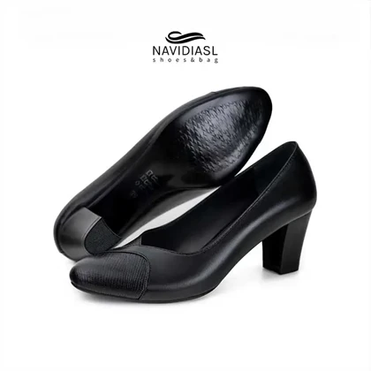 کفش زنانه تمام چرم مجلسی کد 4016001