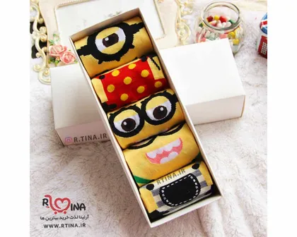 جوراب فانتزی طرح کارتونی مینیون Minions