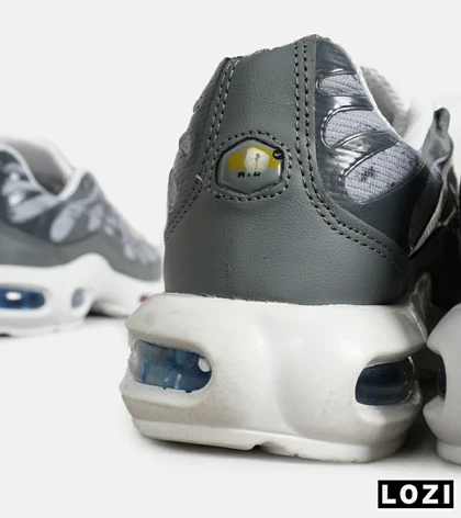 کفش کتانی مردانه و زنانه سفید طوسی NIKE AirMax Plus TN Ultra