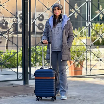 چمدان سایز کوچک 20 اینچی وارداتی هوسونی مدل HOSSONI - HSN40158 NEW LINE -20 Small