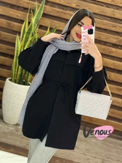 مانتو لینن کمرگت بالاژیله