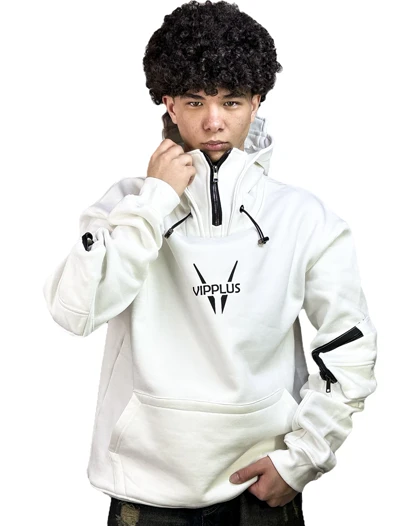 هودی اسپرت مردانه مدل نینجا رنگ سفید کد 062501
