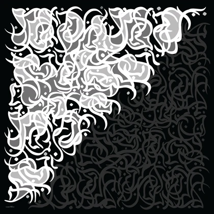 روسری نخ پنبه نقشینه