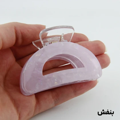 کلیپس دخترانه مدل نیم دایره ابر و بادی