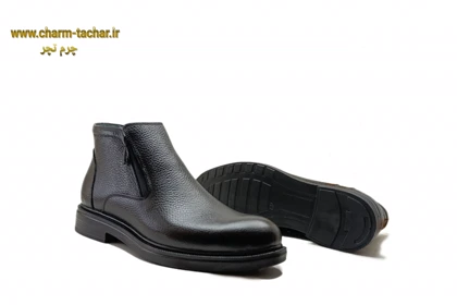 نیم بوت دوزیپ مردانه چهار فصل چرم طبیعی si990