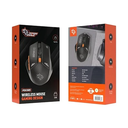 موس گیمینگ بی سیم پرودو مدل PORODO WIRELESS MOUSE PDX323