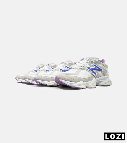 کفش کتانی زنانه کرم بنفش NEW BALANCE 9060 مدل 4188