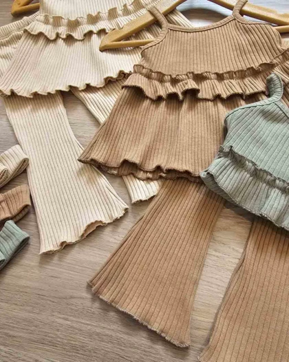 تاپ شلوار کبریتی ملوس