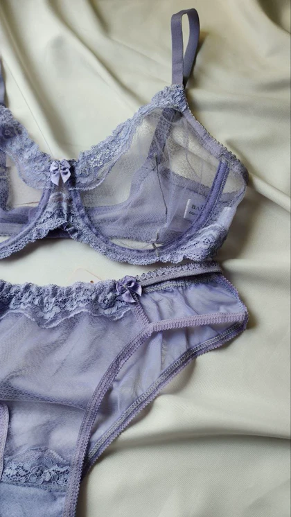 ست سوتین و شورت تمام تور زنانه BARONE کد: 2030