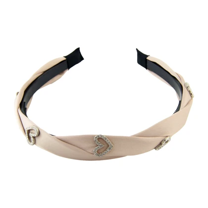 تل سر دخترانه مدل قلبی