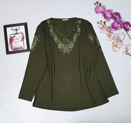 شومیز گیپوردار مدل مهگل کد 50272