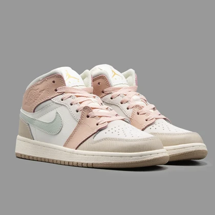 نایکی جردن 1 میلان ساق‌دار Nike Air Jordan 1 Mid Milan