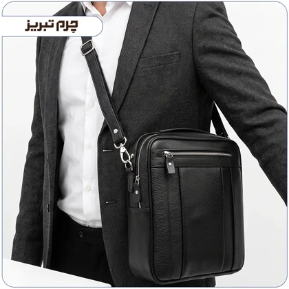 کیف چرم نیم اداری مدل BF99