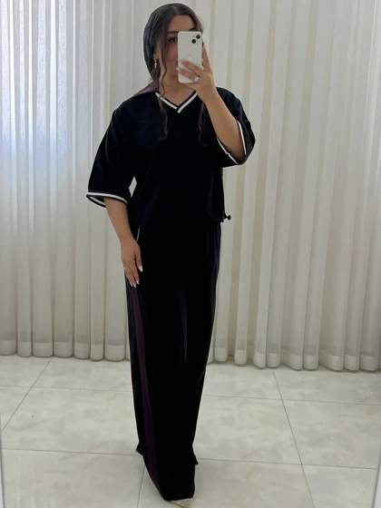 ست زنانه دخترانه اسپرت بیرونی کد 675