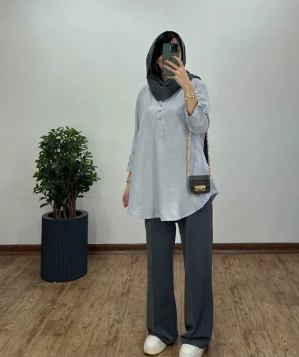 مانتو جلو بسته دلبر