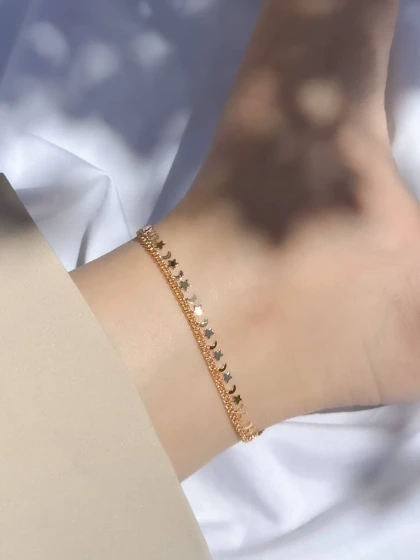 پابند زنانه ماه و ستاره
