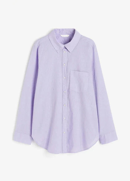 شومیز لینن H&M211