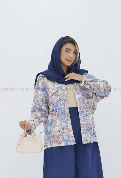 شومیز طرح دار