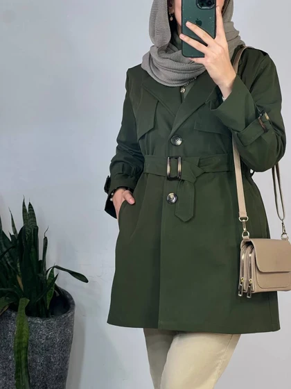 بارانی سگک دار مهر
