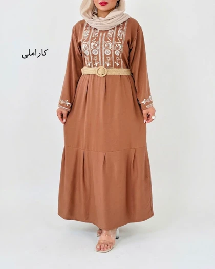 پیراهن نخی صنم