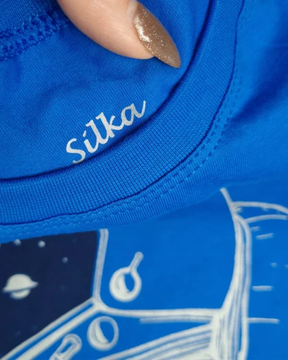 ست راحتی پسرانه آستین بلند نخ پنبه طرح astronot