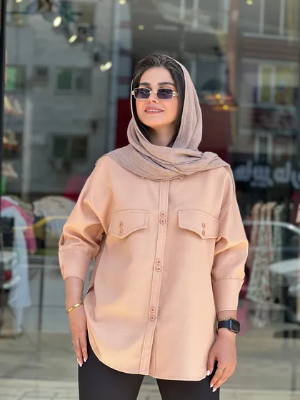 مانتو لینن شانتون کوک و دوک کد 436