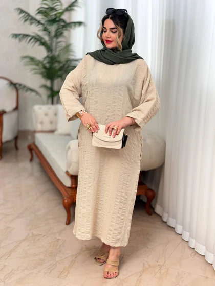 پیراهن کوک دوزی مزونی 2093